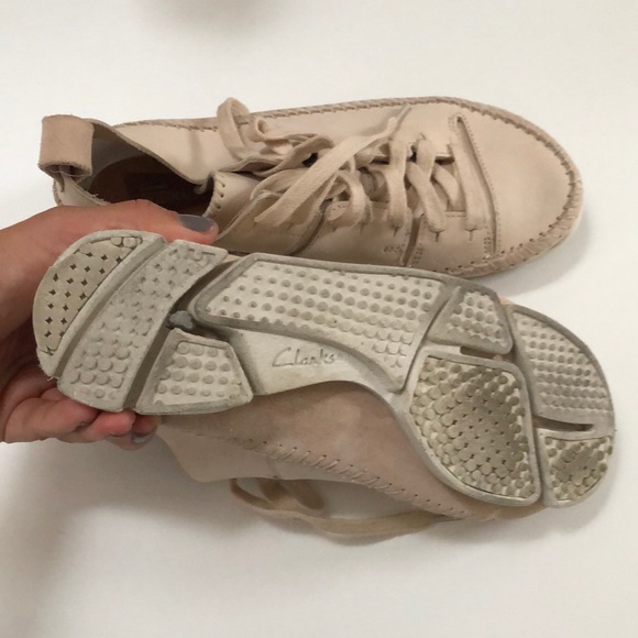 Light pink suede sneakers - Picture 3 of 3